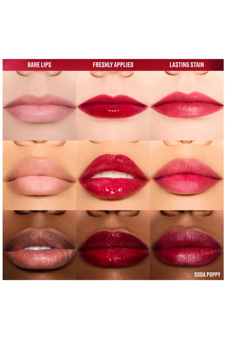 Lustreglass Stainglass Lip Tint, Alternate, color, SODA POPPY