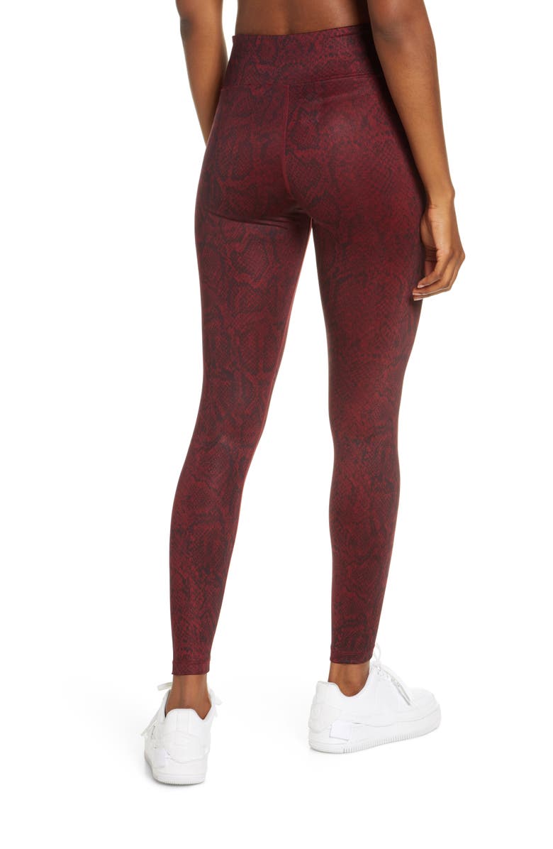 Nike Python Print Leggings, Alternate, color, 