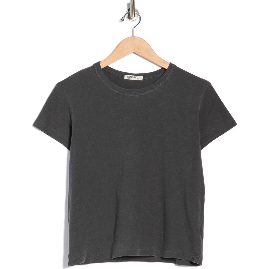 Buck Mason Crewneck Slubbed T-shirt In Green