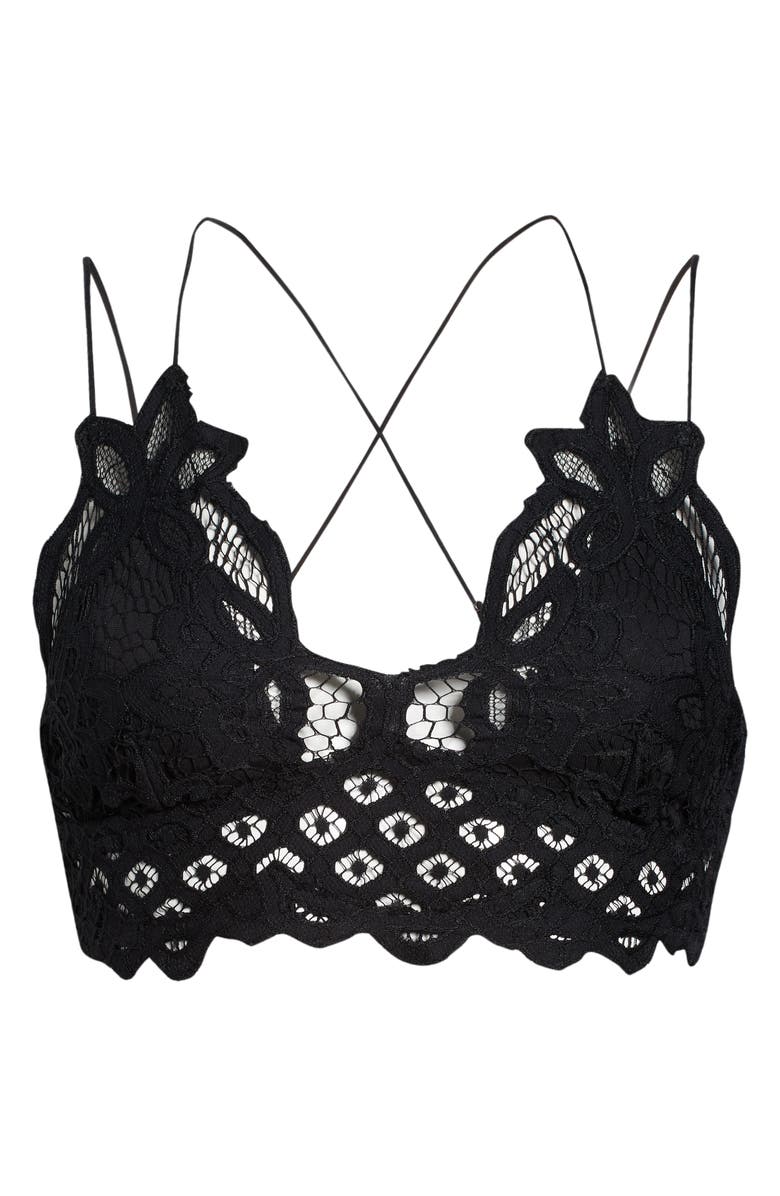 Free People Adella Lace Bralette, Alternate, color,