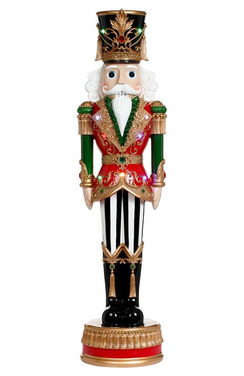 Lighted and Musical Holiday Nutcracker, Small