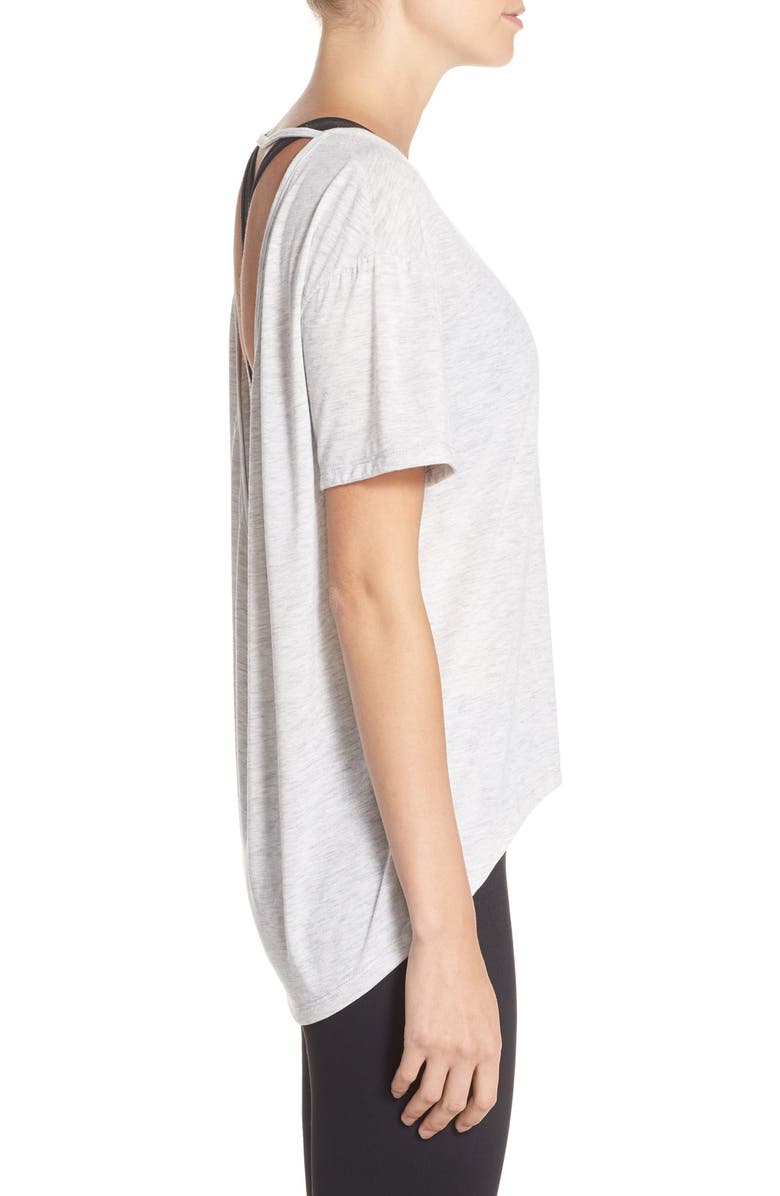 Alternative 'Pony' Open Back Jersey Tee, Alternate, color, 