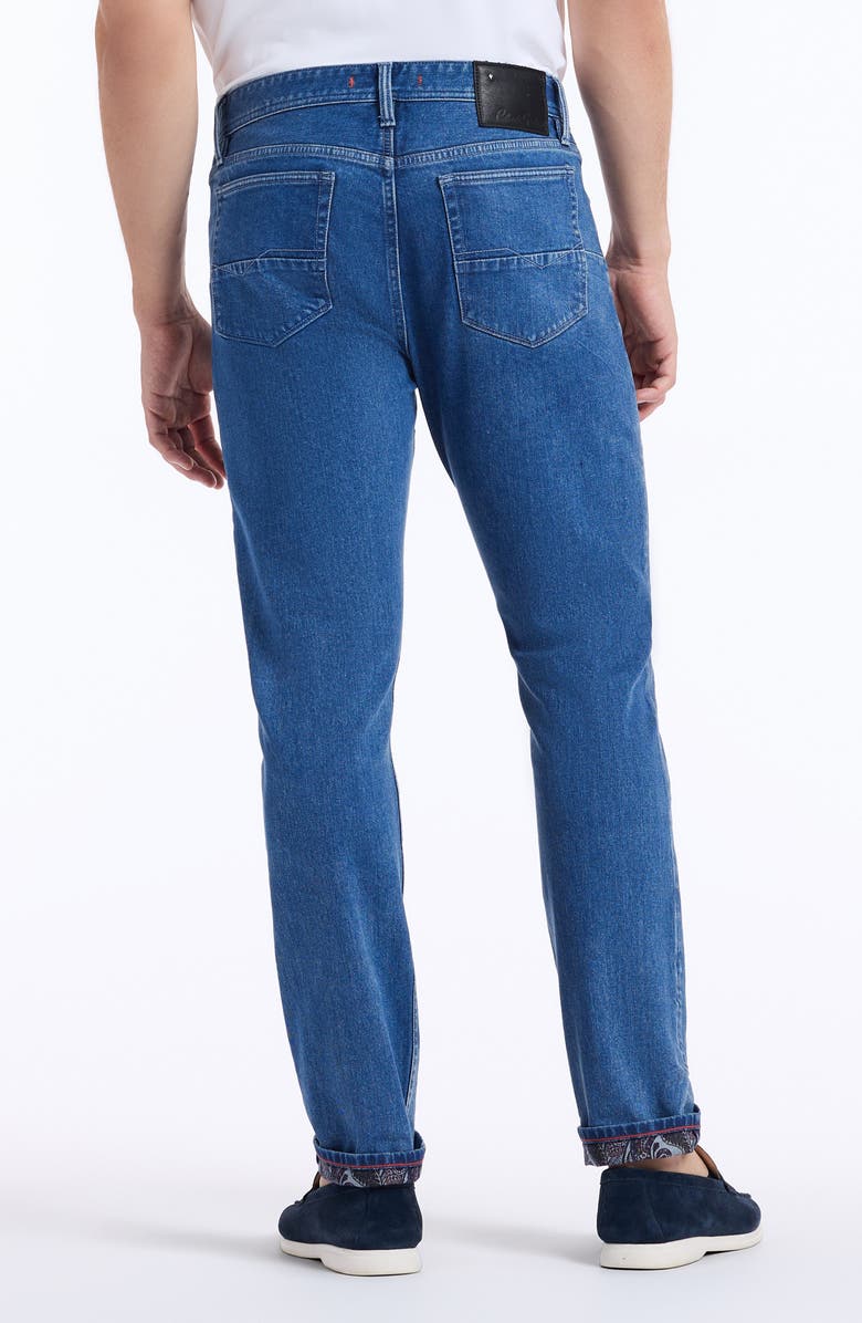 Robert Graham Ryazan Straight Leg Jeans, Alternate, color, Light Indigo