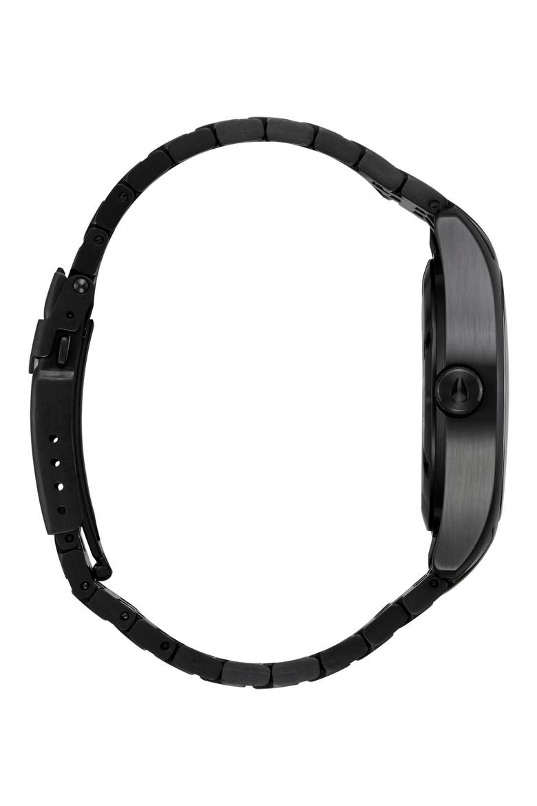 Echo Solar Automatic Bracelet Watch, 38mm, Alternate, color, BLACK / BLACK