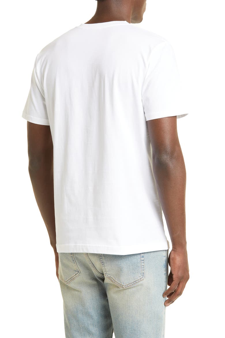 V-Neck T-Shirt, Alternate, color, WHITE
