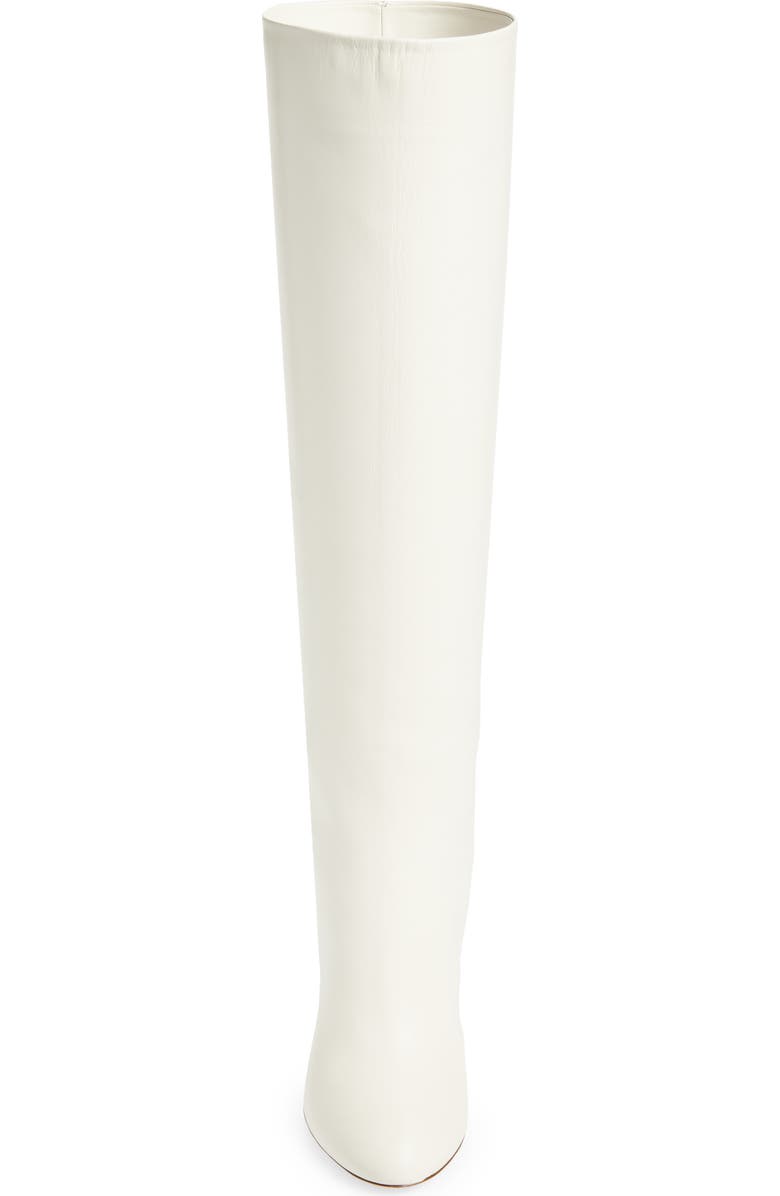 Giambattista Valli Kiss Tall Boot, Alternate, color, Ivory