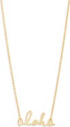 Kiara by Ki-ele Small Simply Aloha Necklace