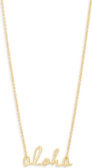 Kiara by Ki-ele Small Simply Aloha Necklace