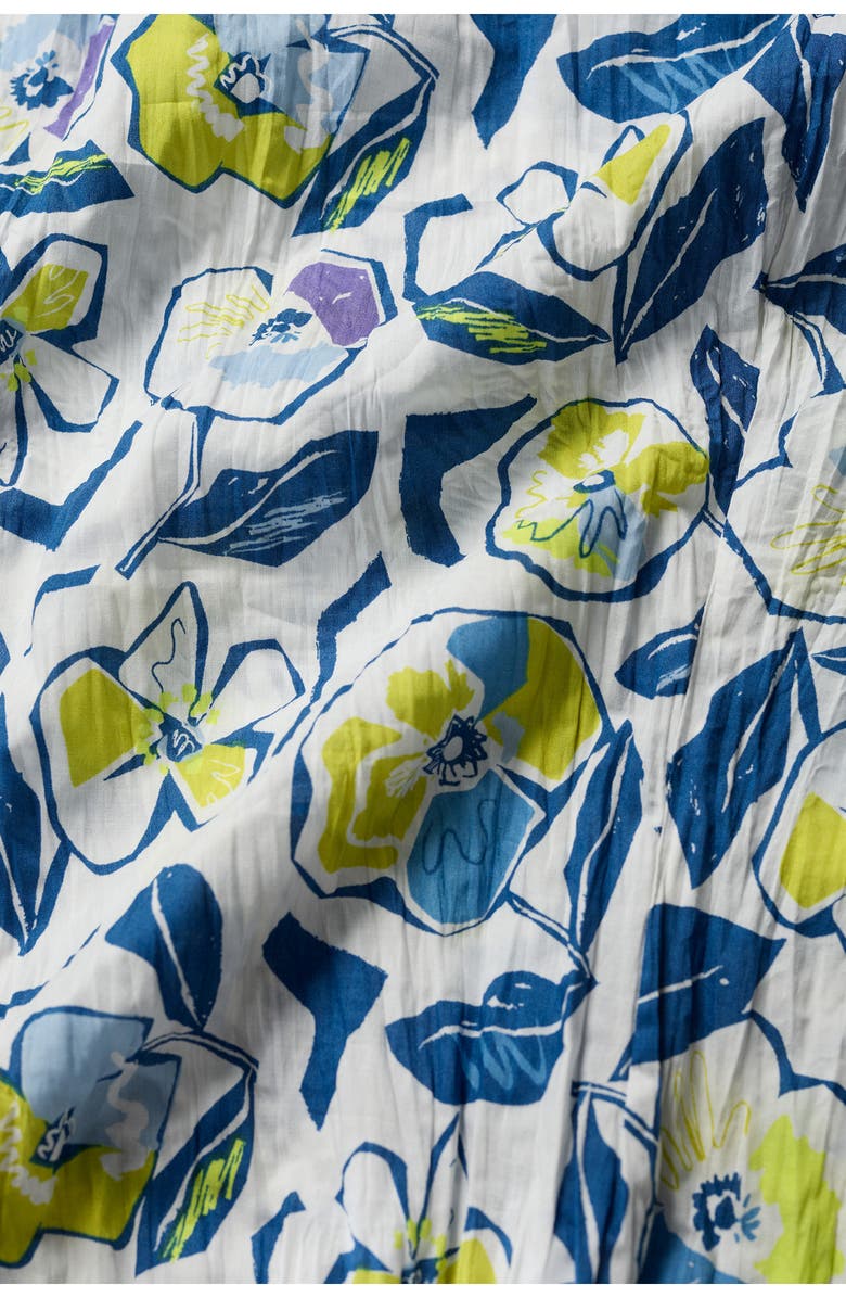 Seasalt Cornwall Larissa Floral Organic Cotton Button-Up Shirt, Alternate, color,