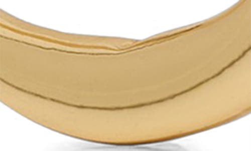 Kate Spade New York Heart Huggie Hoop Earrings In Gold