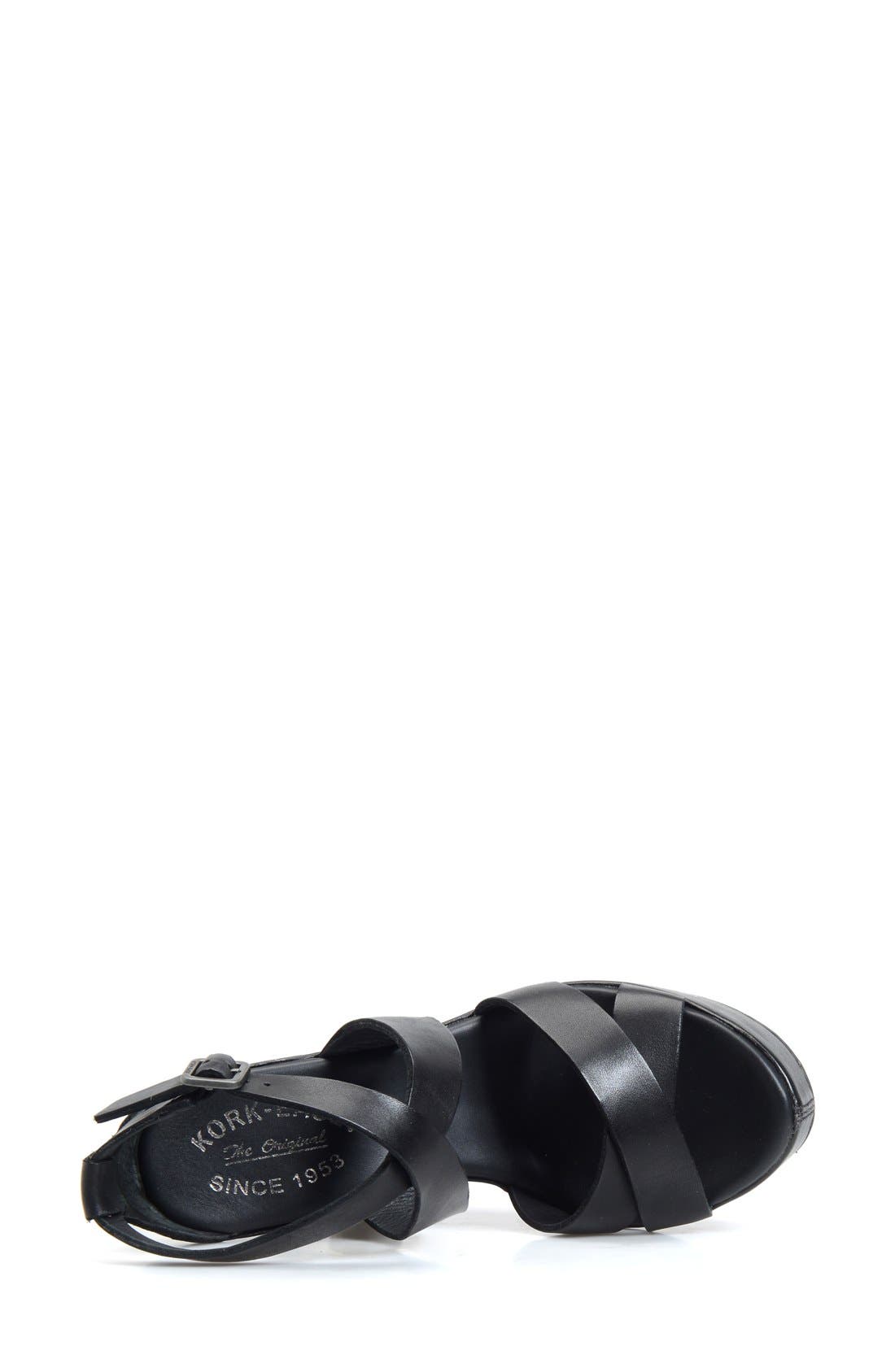 Kork-Ease<sup>®</sup> 'Grailey' Ankle Strap Wedge Sandal, Alternate, color, 