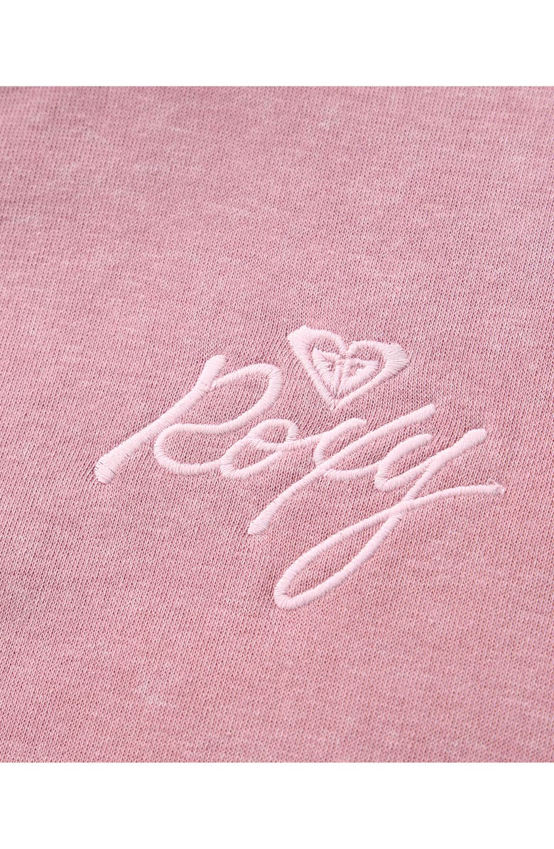 Roxy Kids' Washed Full Zip Hoodie, Alternate, color, Lilas