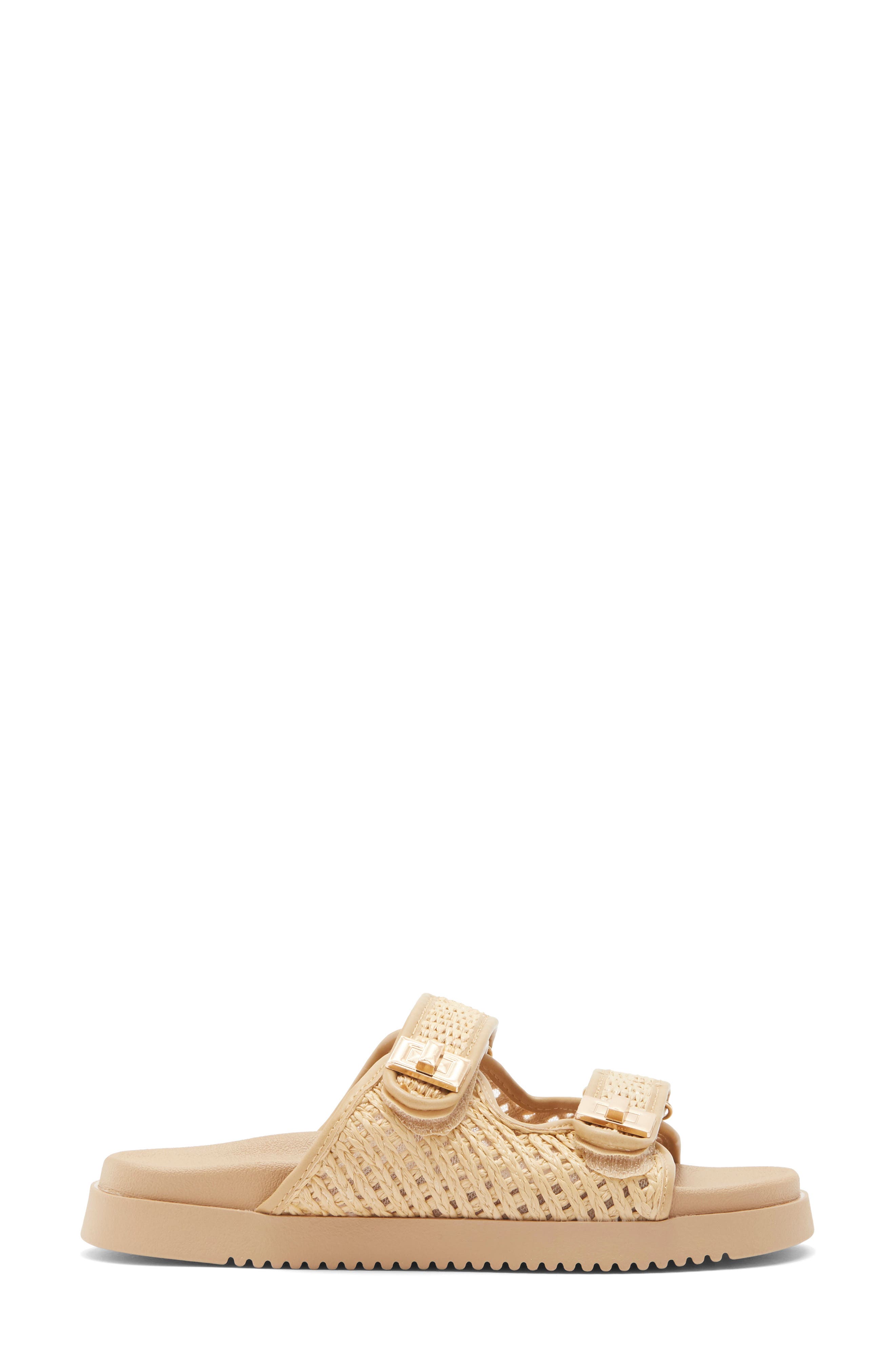 TOP MODA Lyon Sandal, Alternate, color, Beige Raffia