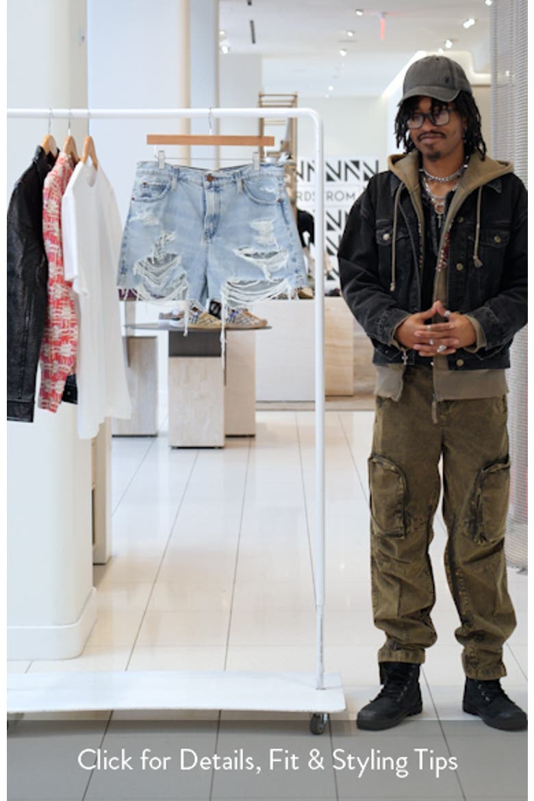 The Vintage Relaxed Denim Shorts video