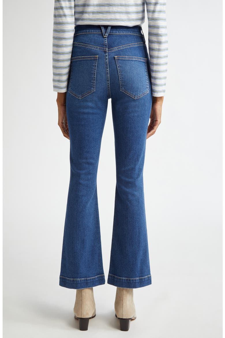 Carson Ankle Flare Jeans, Alternate, color, BRIGHT BLUE