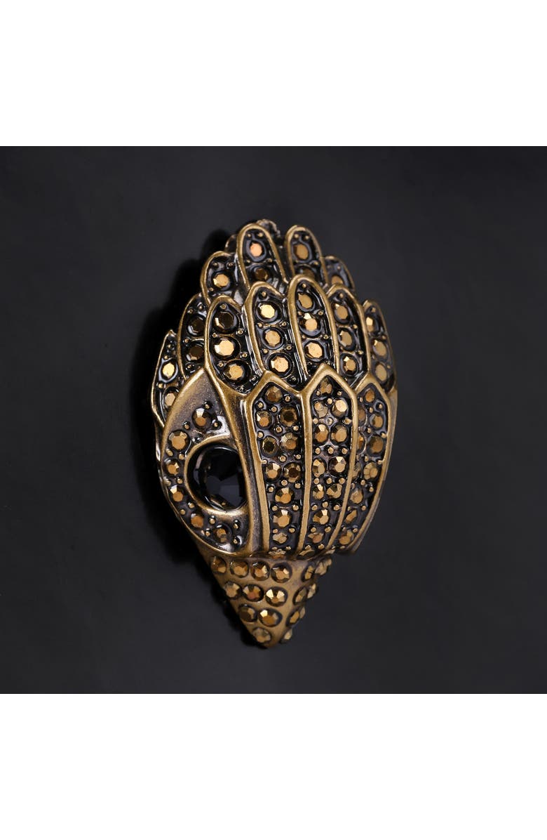 Kurt Geiger London Bond Leather Shoulder Bag, Alternate, color, Black