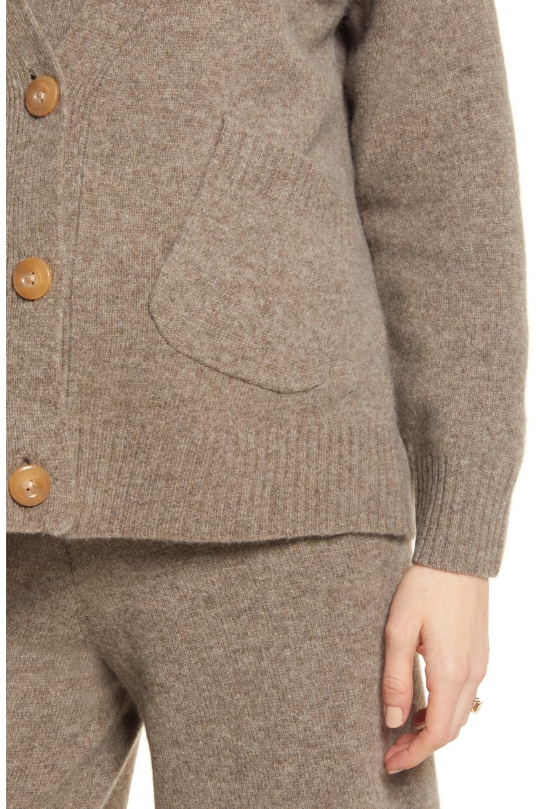 Renee Sweater Cardigan, Alternate, color, CAMEL