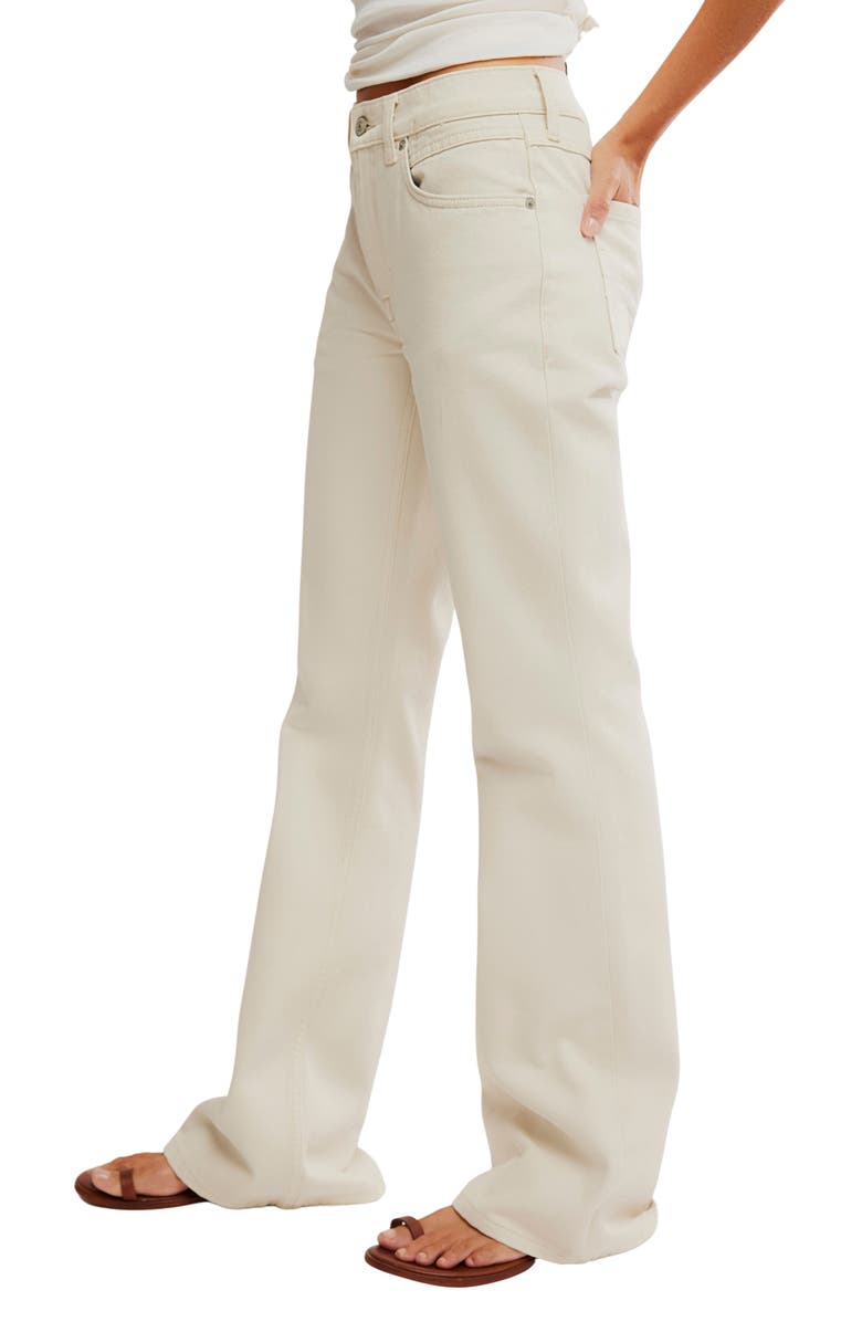 Free People West Coast Relaxed Jeans, Alternate, color, Lily Of The Valley