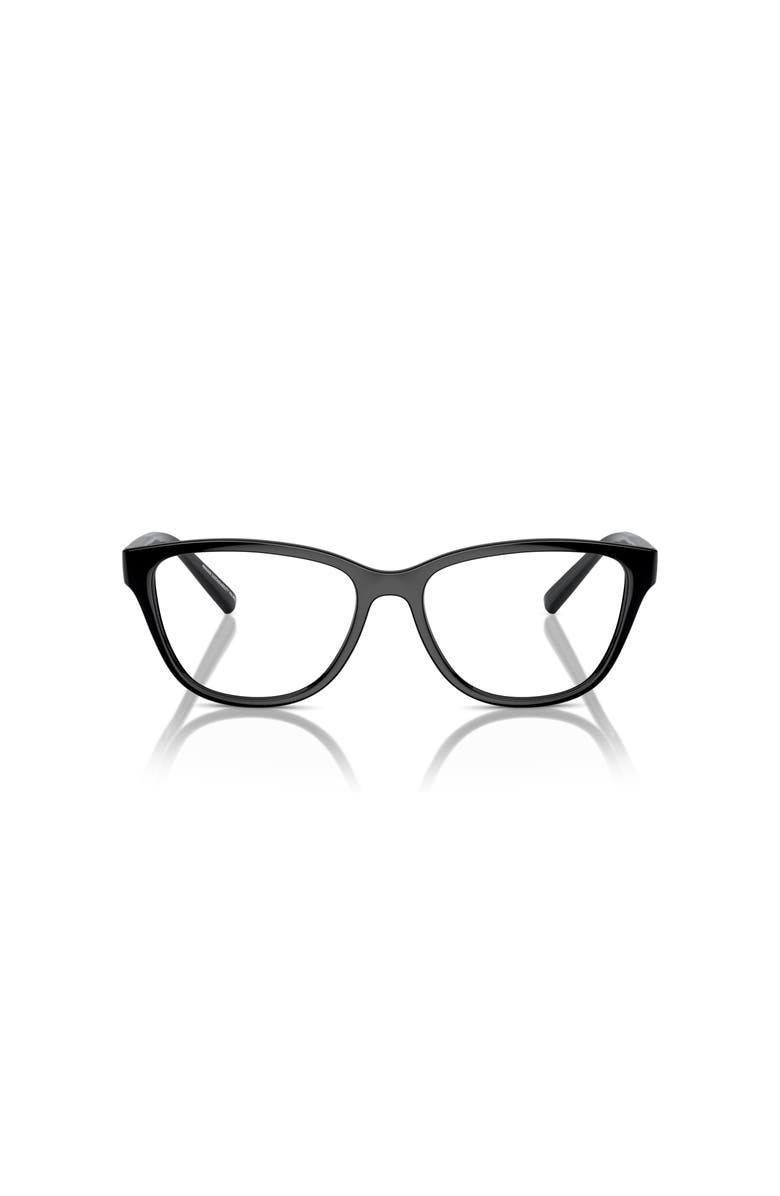 Armani Exchange 54mm Cat Eye optical glasses, Alternate, color, Black