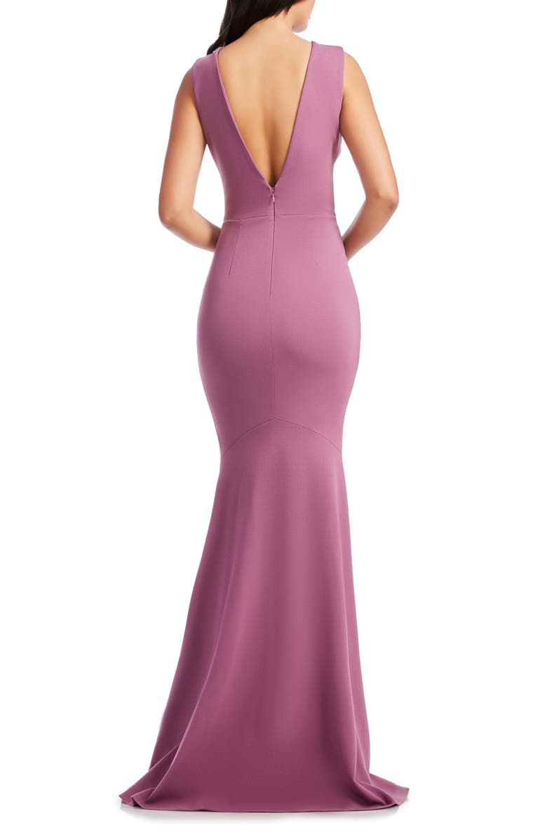 Dress the Population Leighton Sleeveless Mermaid Evening Gown, Alternate, color, Orchid