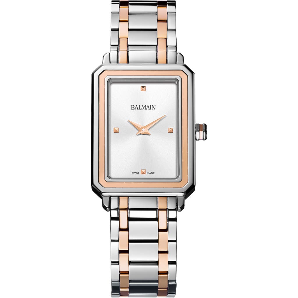 Balmain Watches Eirini Two-tone Bracelet Watch, 25mm X 33mm