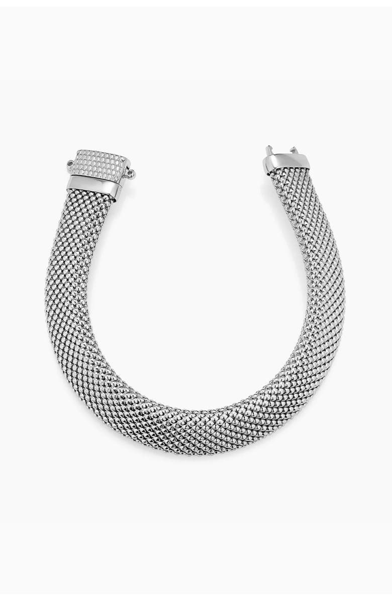 Oradina Meshmerize Me Bracelet in Sterling Silver, Main, color, Silver