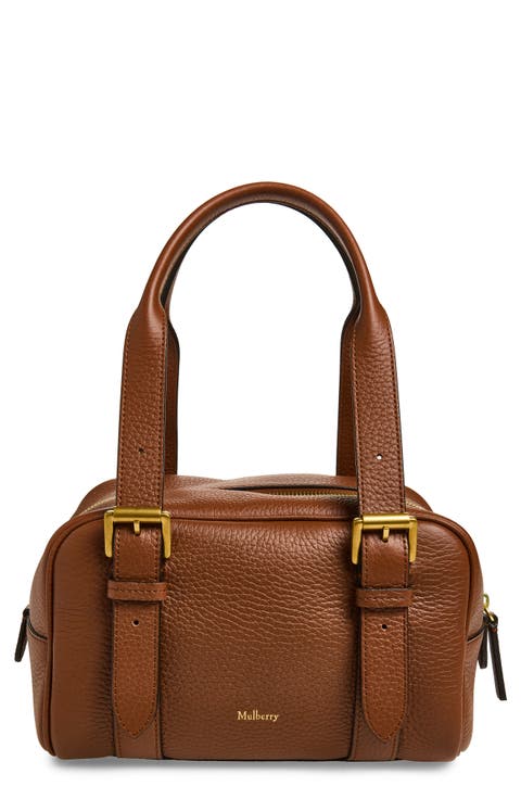 Small Boston Heavy Grain Top Handle Bag