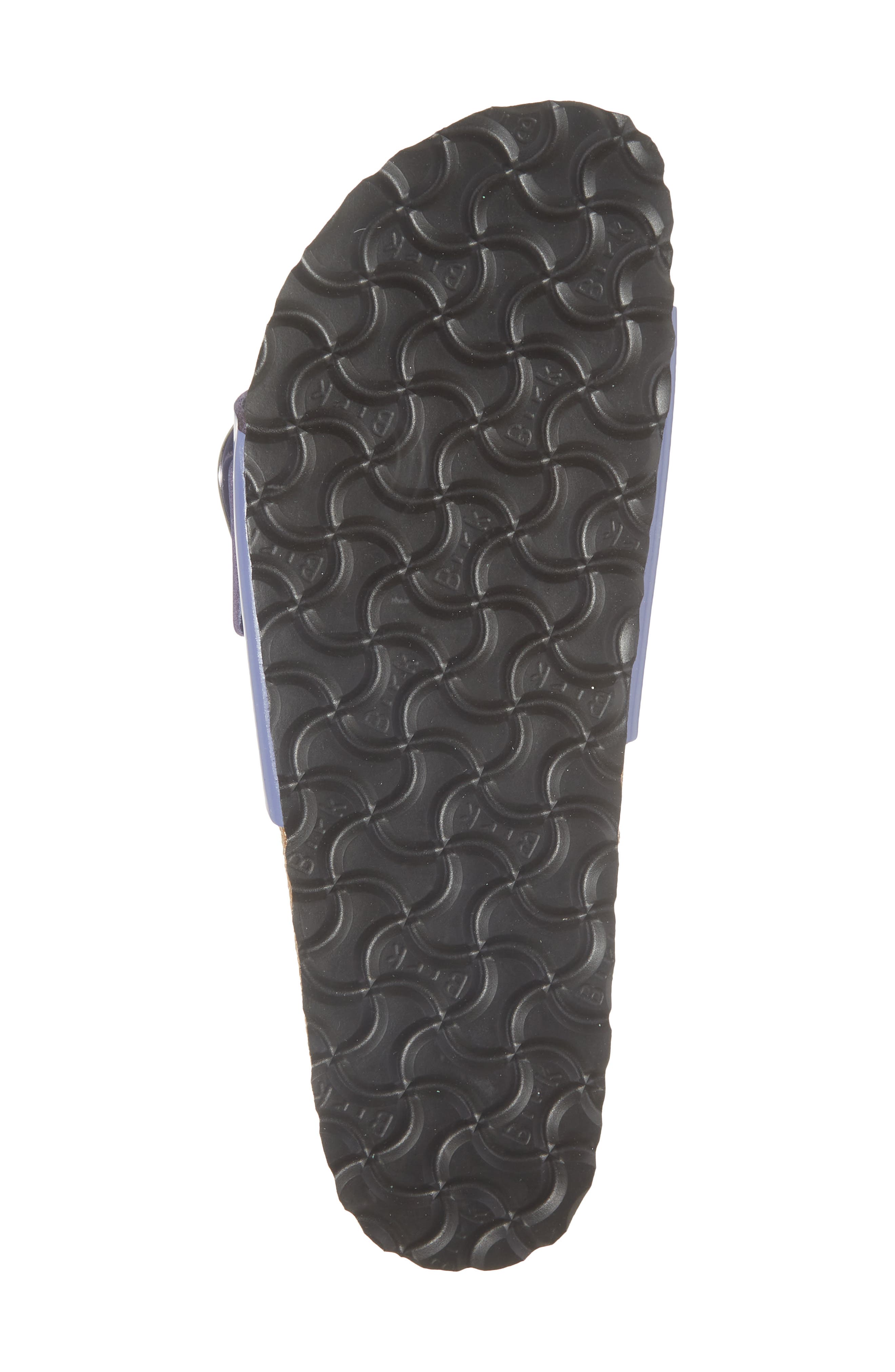 Madrid Big Buckle Slide Sandal, Alternate, color, PURPLE DUSK HIGH SHINE