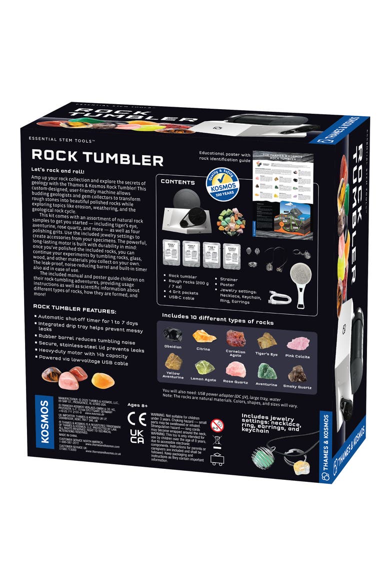 Rock Tumbler Kit, Alternate, color, MULTICOLORED