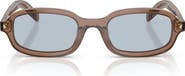 Prada 50mm Small Oval Sunglasses