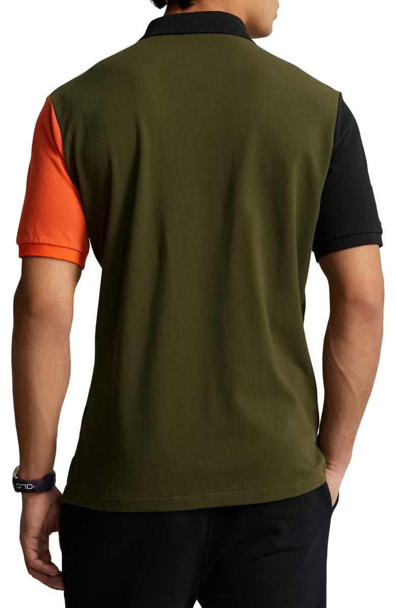 Polo Ralph Lauren Cotton Mesh Polo, Alternate, color, Manzanilla Multi