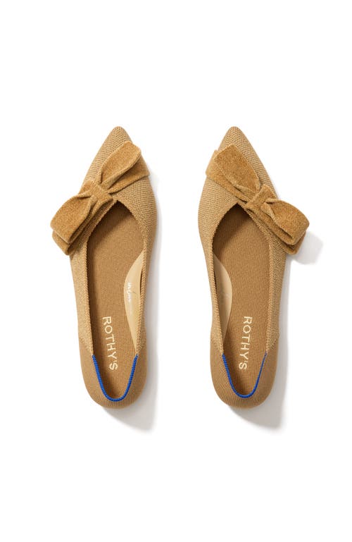 Rothys Rothy's The Bow Point Ii In Animal Print