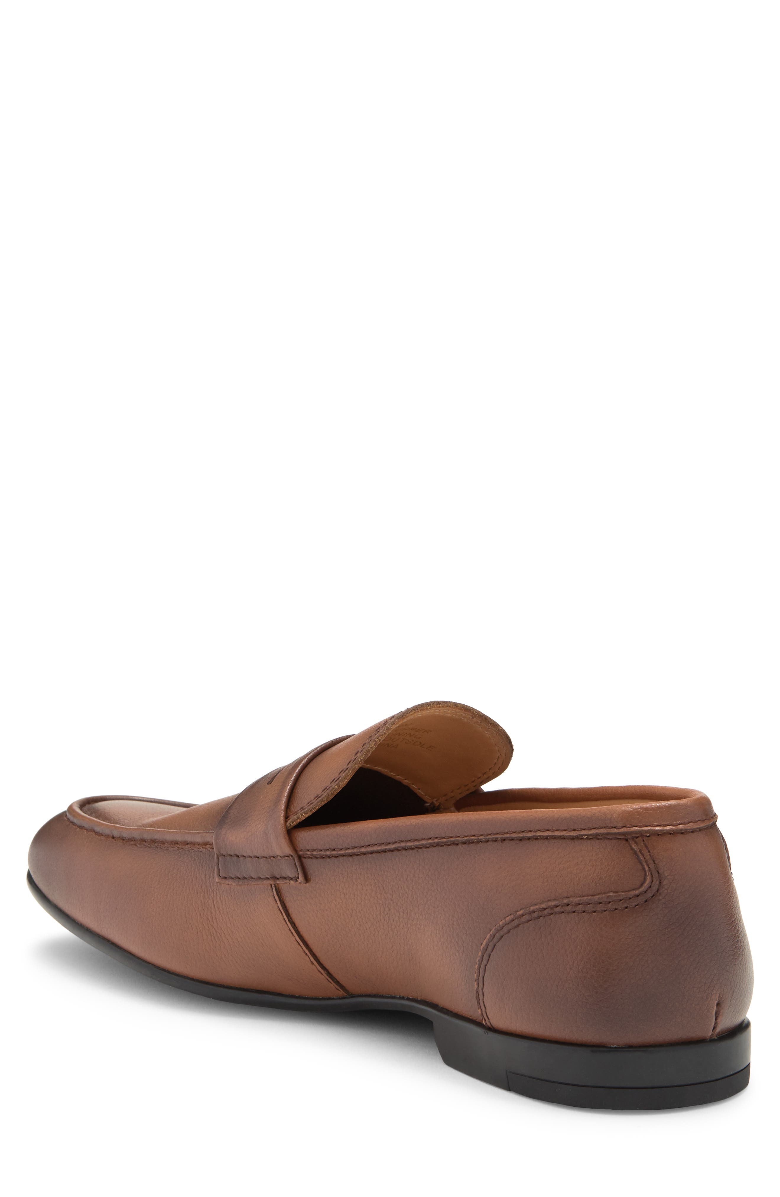 Millar Penny Loafer, Alternate, color, DENVER S FIN DK. BROWN