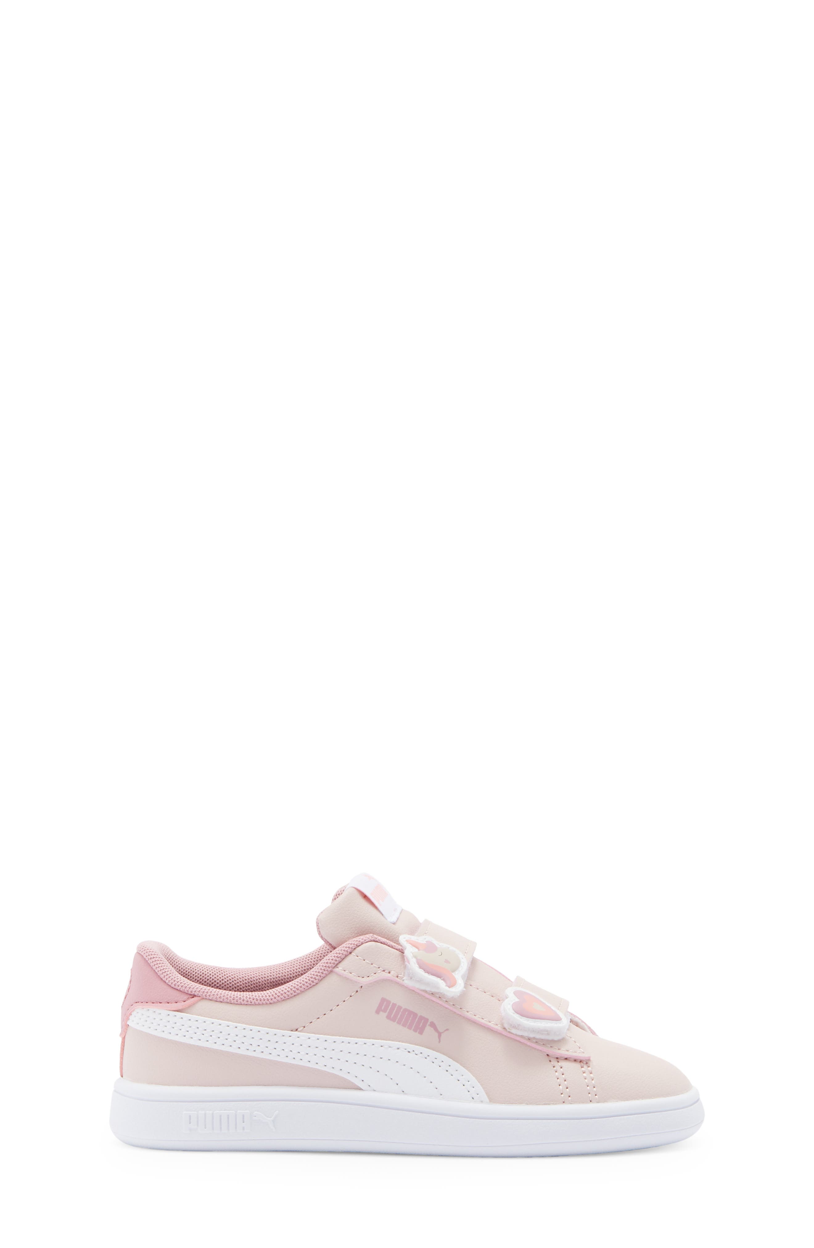 Kids' Smash Badges Dual Strap Sneaker, Alternate, color, MAUVE MIST/ PUMA WHITE