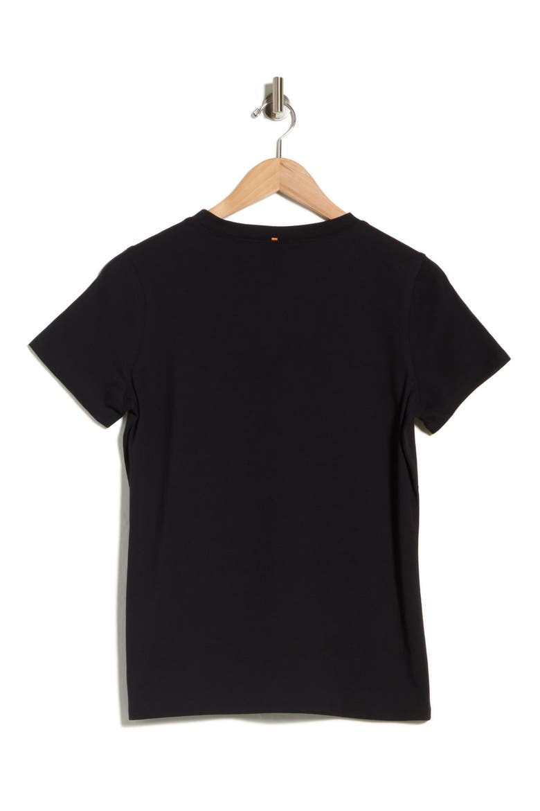 Logoed Jersey T-Shirt, Alternate, color, BLACK