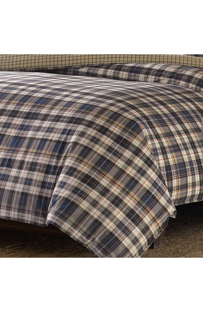 Eddie Bauer Port Gamble Twin Comforter & Sham Set, Alternate, color, Dusted Indigo