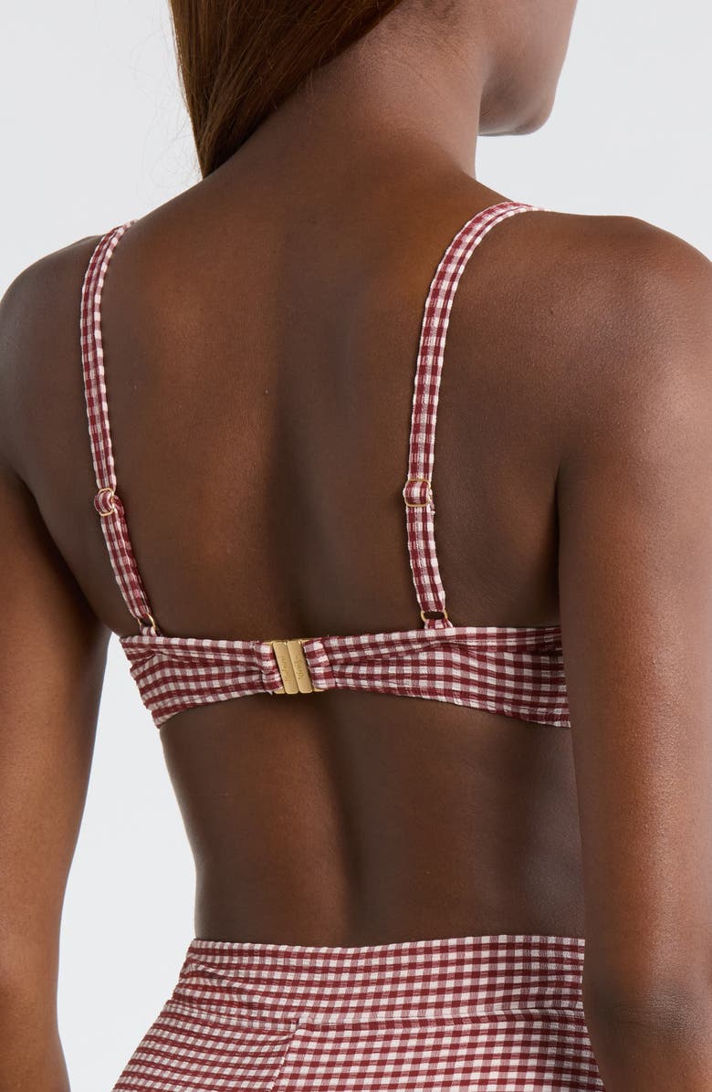 Kulani Kinis Decorative Underwire Bikini Top, Alternate, color, Coco Kisses