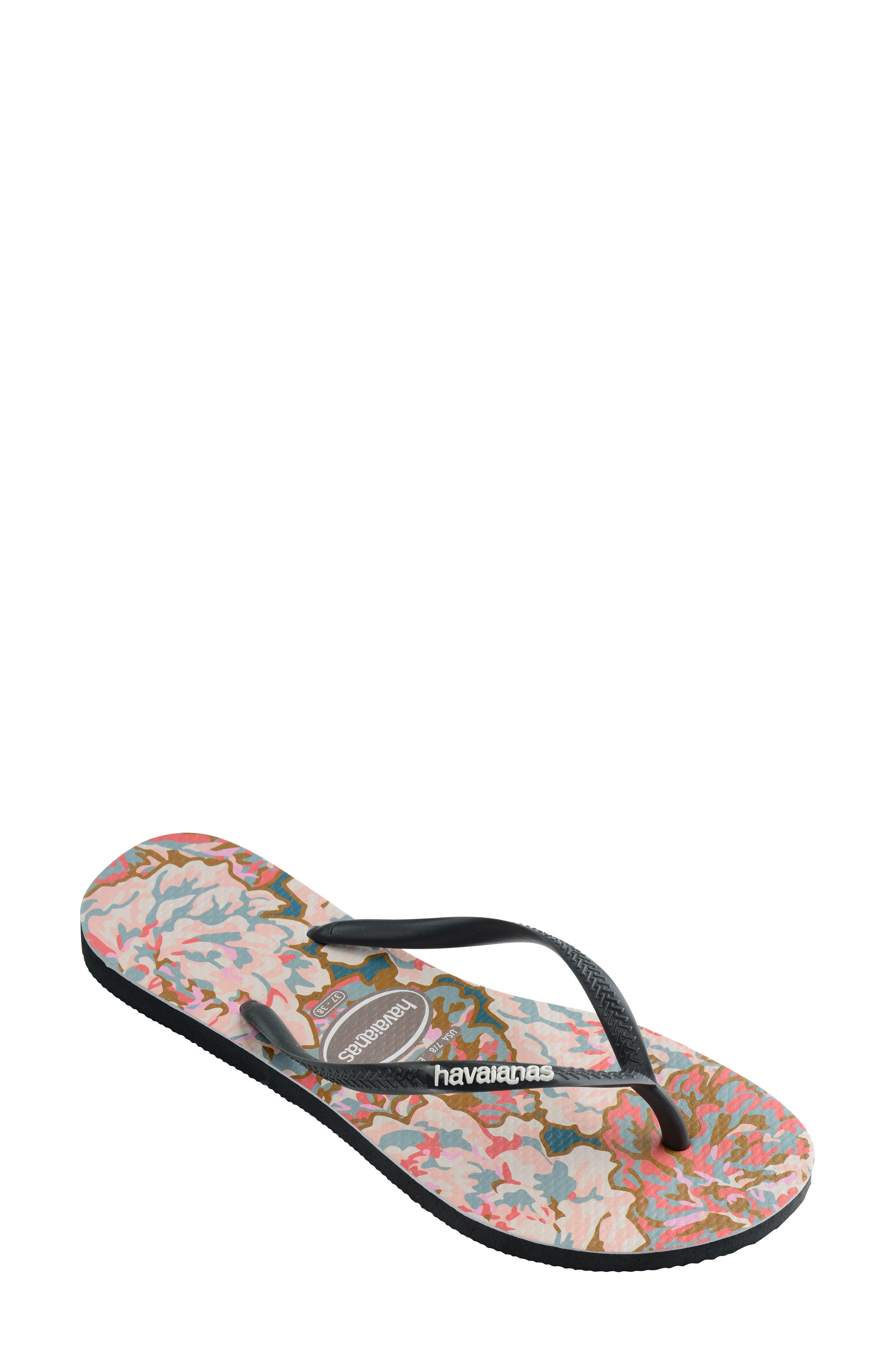 Havaianas Slim Petals Flip Flop, Main, color, 