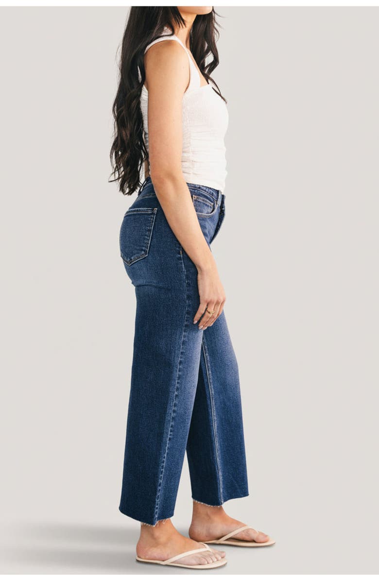 Baltic Børn Kirby High Rise Wide Leg Jeans, Alternate, color, Dark Wash