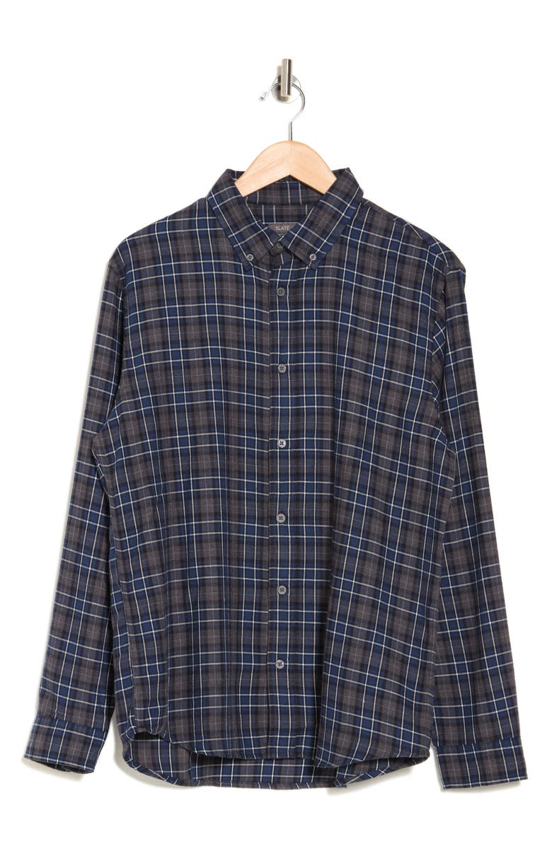 Slate & Stone Flannel Long Sleeve Button Down Shirt, Alternate, color,