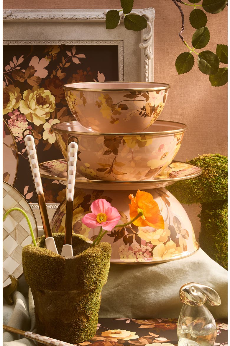 Wild Rose Mauve Everyday Bowl, Alternate, color, MAUVE