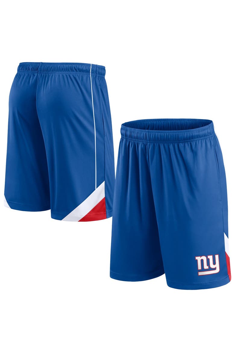 Men's Fanatics Branded Royal New York Giants Interlock Shorts, Alternate, color, Royal