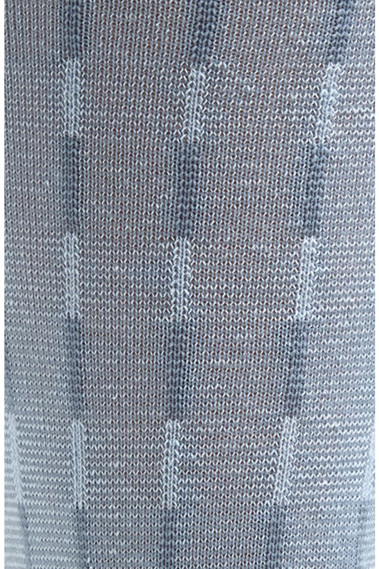 Stripe Cotton Blend Dress Socks, Alternate, color, MEDIUM BLUE