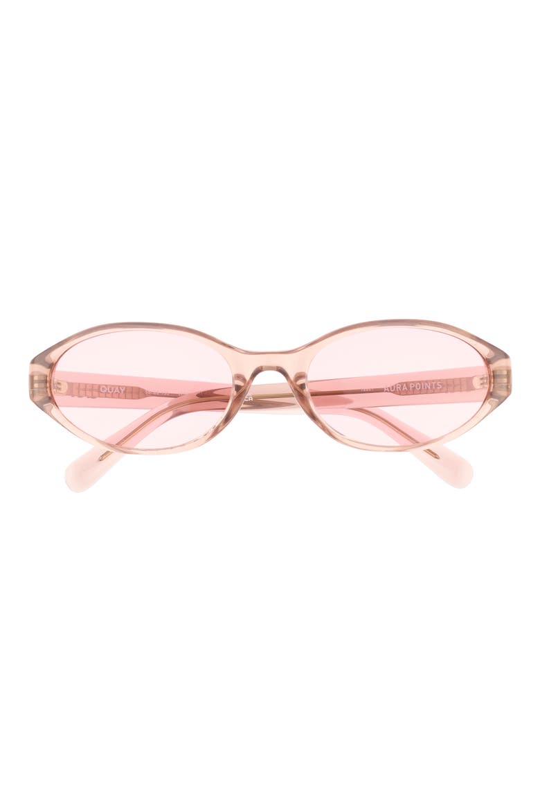 Aura Points 55mm Oval Sunglasses, Main, color, DOE/PNY