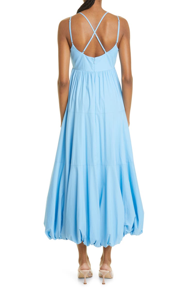 Cinq à Sept Effie Balloon Hem Midi Dress, Alternate, color, 