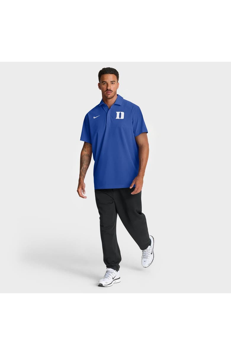 Nike Men's Nike Royal Duke Blue Devils 2025 Coaches Sideline Polo, Alternate, color, Royal