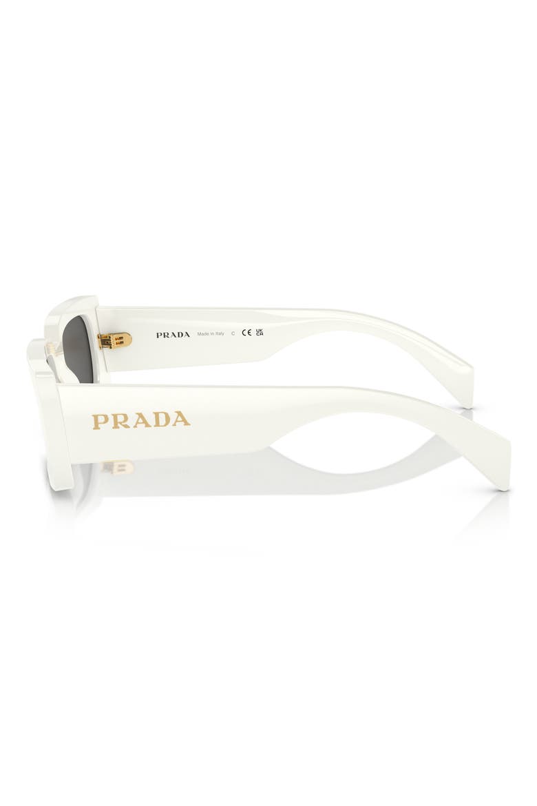 52mm Pillow Sunglasses, Alternate, color, BONE