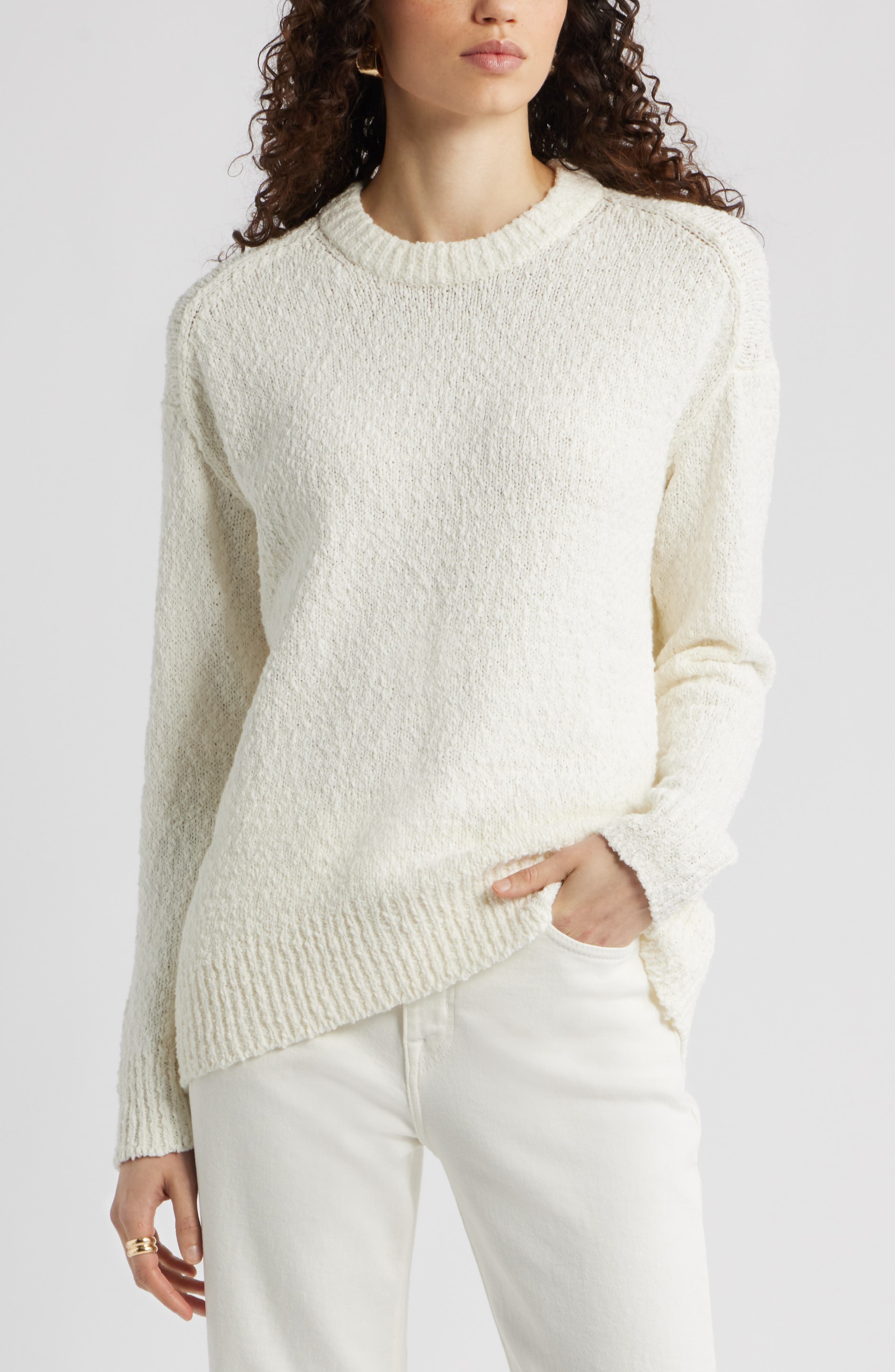 Texture Crewneck Sweater - image 5