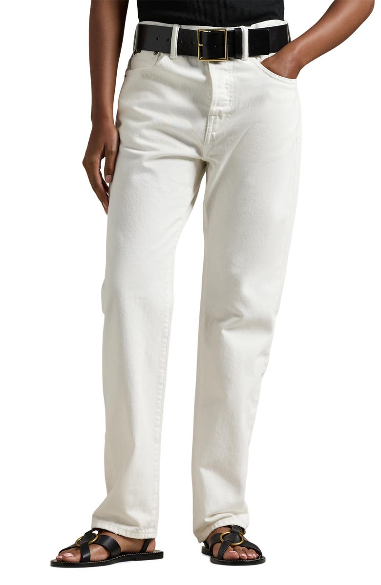 Polo Ralph Lauren Relaxed Straight Leg Jeans, Main, color, 