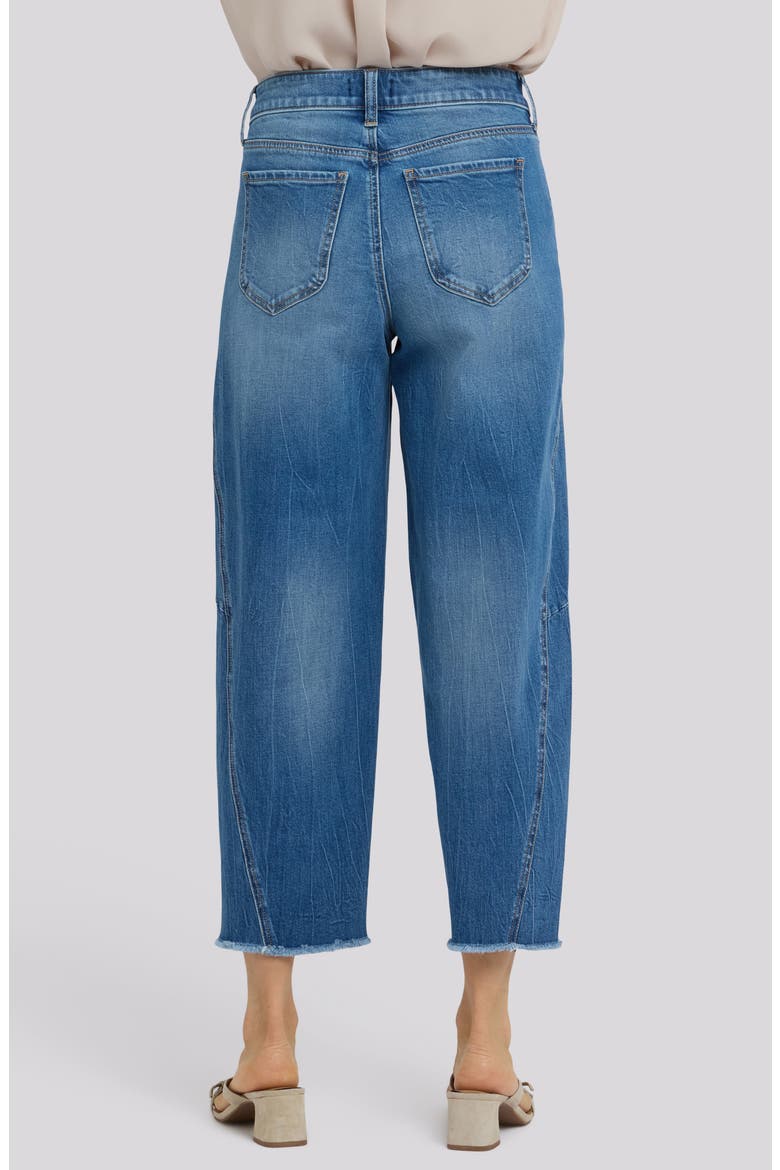 Alyssa Frayed Crop Relaxed Tapered Jeans, Alternate, color, PACIFICA